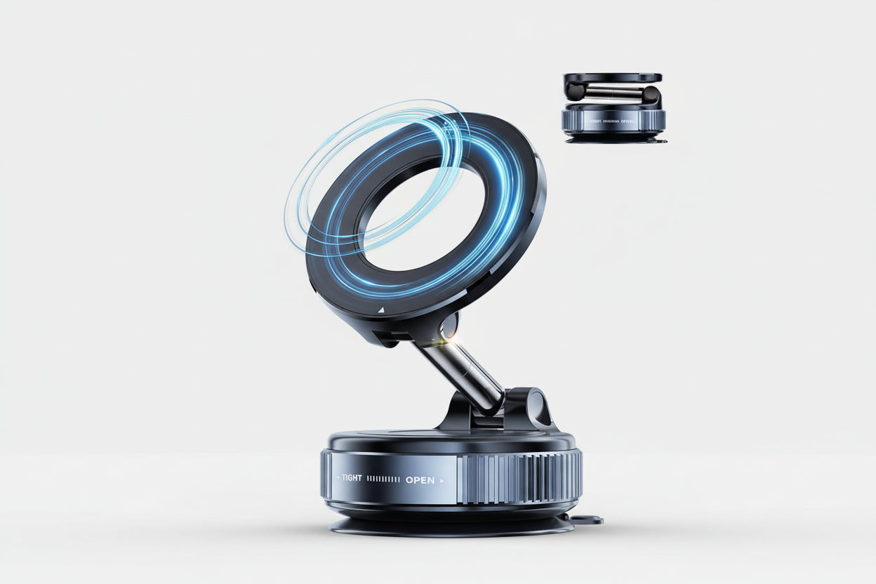 Vacuum Suction Magnetic Bracket